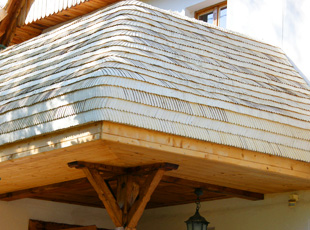 Dachy daszki domy z bali