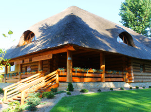 Karczmy, bary, zajazdy z bali