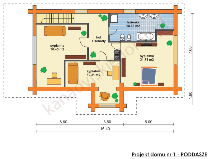 domy z bali projekt domu