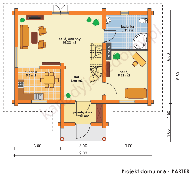 domy z bali projekt domu