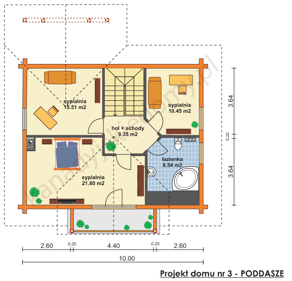 domy z bali projekt domu