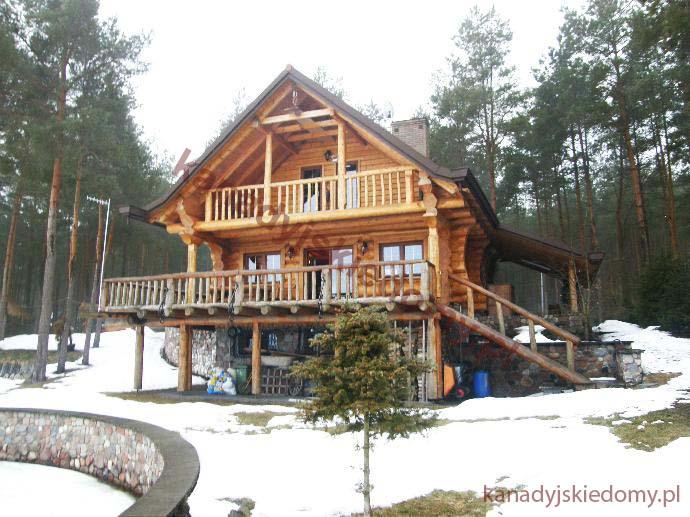 domy z bali projekt domu