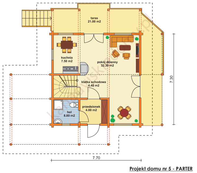 domy z bali projekt domu