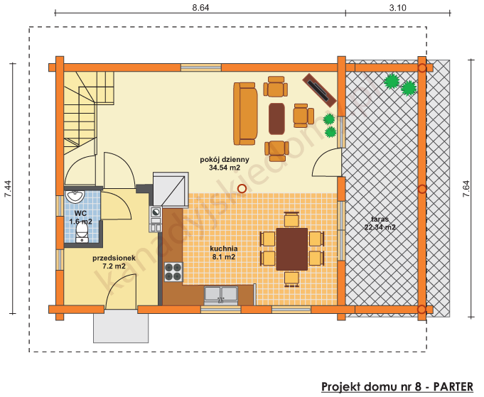 domy z bali projekt domu