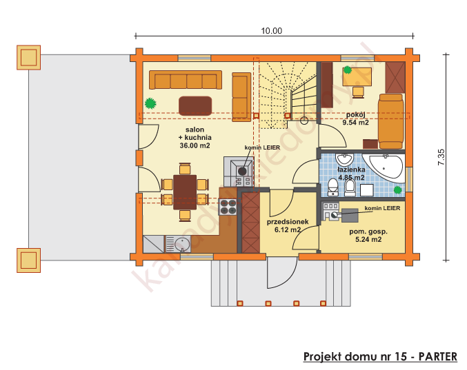 domy z bali projekt domu