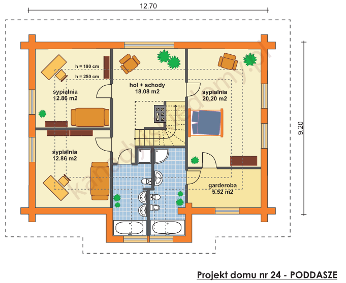 domy z bali projekt domu