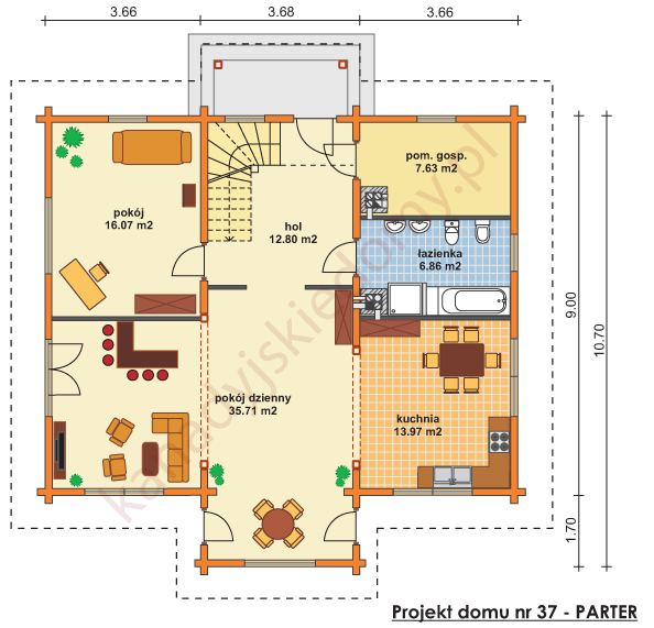 domy z bali projekt domu