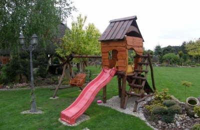 Domki dla dzieci z drewna