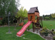 Domki dla dzieci z drewna
