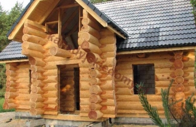 Domy z bali - Projekt nr 2