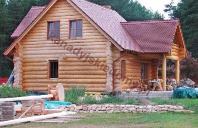 Domy z bali - Projekt nr 03