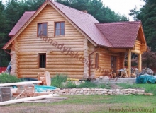 Domy z bali - Projekt nr 03