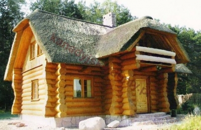 Domy z bali - Projekt nr 6