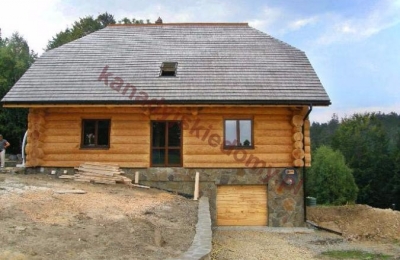 Domy z bali - Projekt nr 07