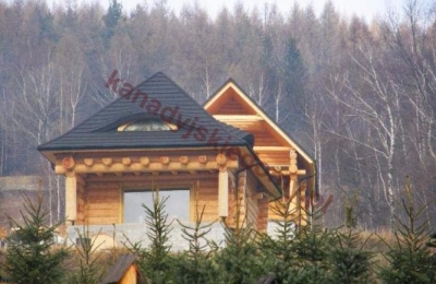 Domy z bali - Projekt nr 08