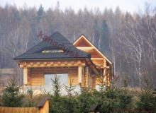 Domy z bali - Projekt nr 08