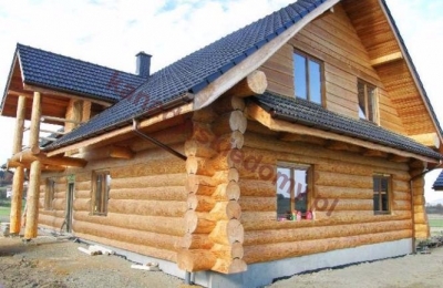 Domy z bali - Projekt nr 09