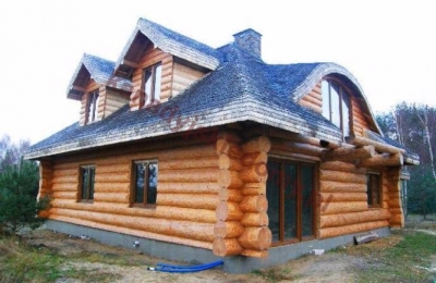 Domy z bali - Projekt nr 10