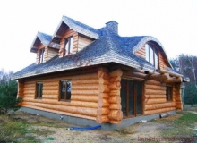 Domy z bali - Projekt nr 10