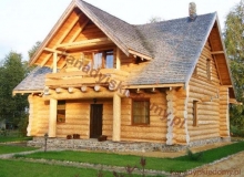 Domy z bali - Projekt nr 11