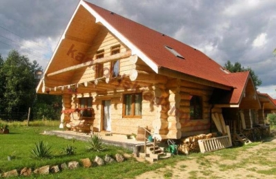 Domy z bali - Projekt nr 12