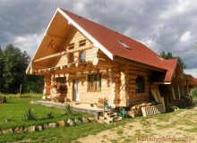 Domy z bali - Projekt nr 12