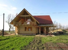 Domy z bali - Projekt nr 13