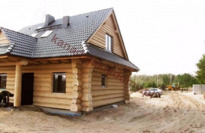 Domy z bali - Projekt nr 15