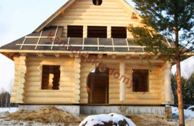 Domy z bali - Projekt nr 17