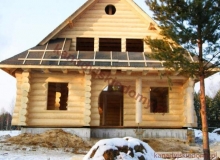 Domy z bali - Projekt nr 17