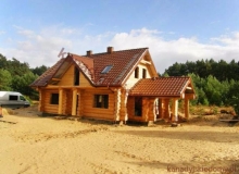 Domy z bali - Projekt nr 19