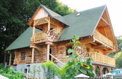 Domy z bali - Projekt nr 20