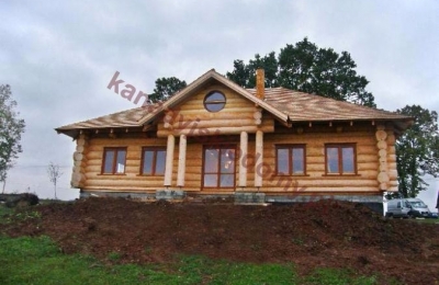 Domy z bali - Projekt nr 21