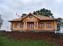 Domy z bali - Projekt nr 21