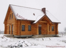 Domy z bali - Projekt nr 23