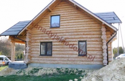 Domy z bali - Projekt nr 26