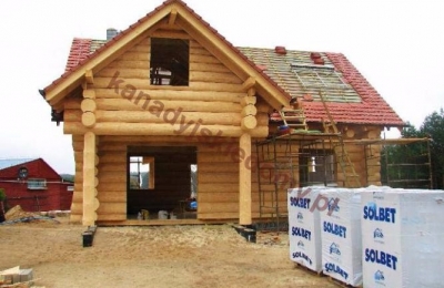 Domy z bali - Projekt nr 33