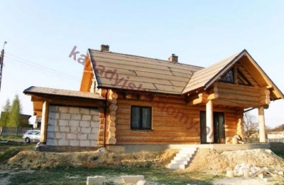 Domy z bali - Projekt nr 36