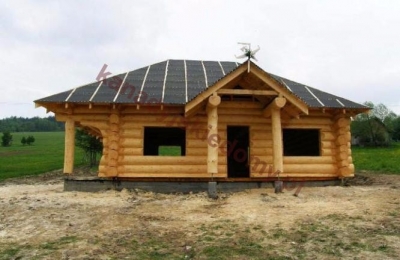 Domy z bali - Projekt nr 43