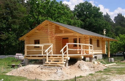 Domy z bali - Projekt nr 45