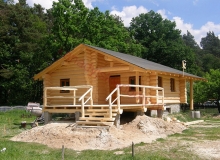 Domy z bali - Projekt nr 45