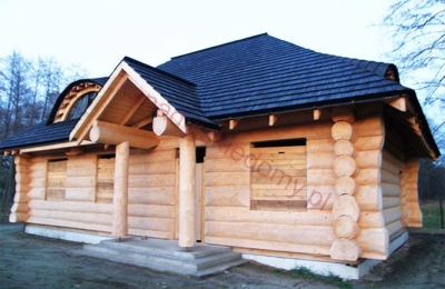 Domy z bali - Projekt nr 46