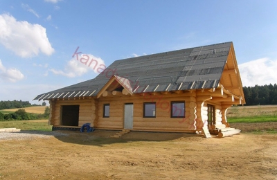 Domy z bali - Projekt nr 57