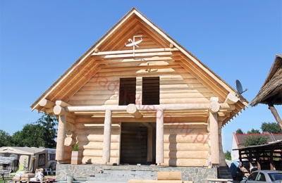 Domy z bali - Projekt nr 73