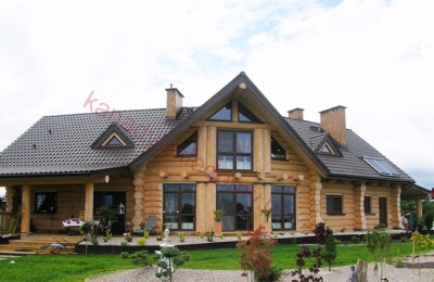 Domy z bali - Projekt nr 84