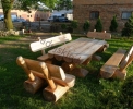 Meble ogrodowe z drewna
