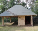 Wiaty - dobudowy do domów z bali