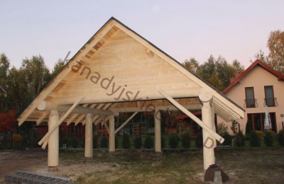 Wiaty - dobudowy do domów z bali