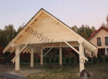 Wiaty - dobudowy do domów z bali